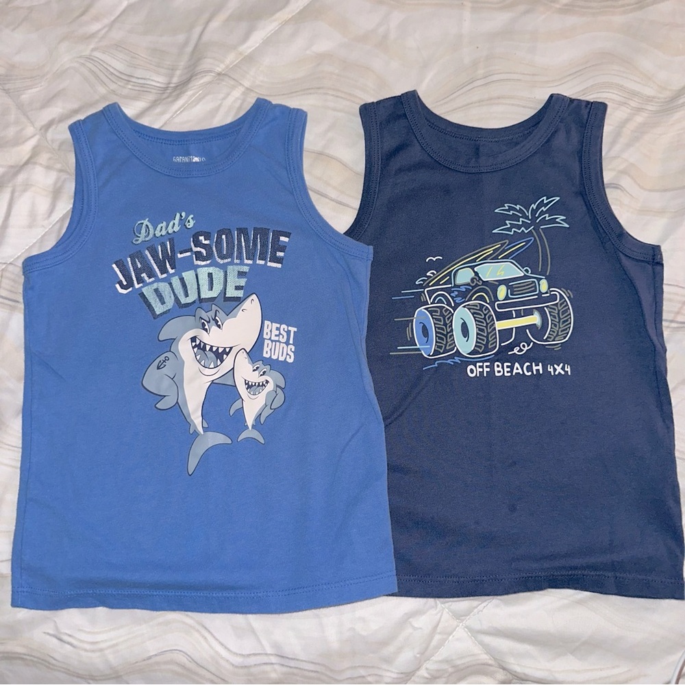 Garanimals Blue and Navy Tank Tops for‎ Kids